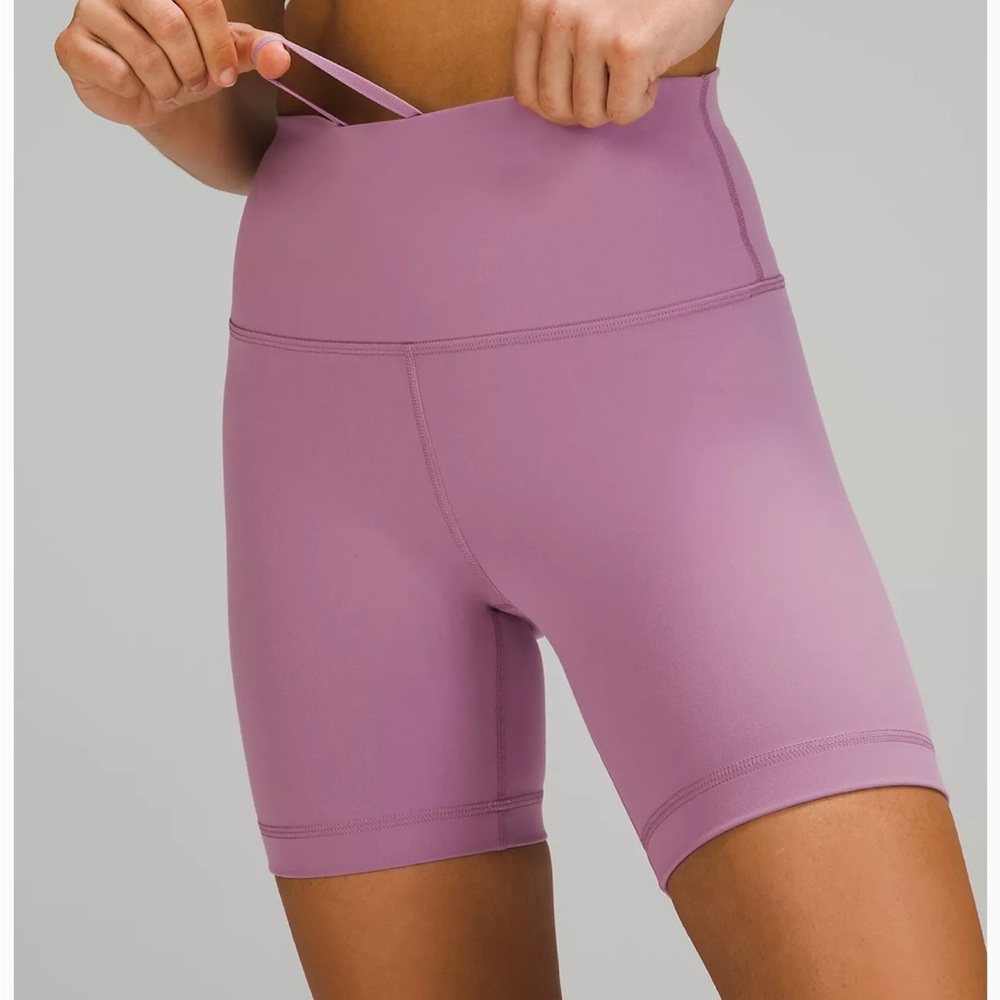 LuluLemon Wunder Train Shorts 8” High Rise